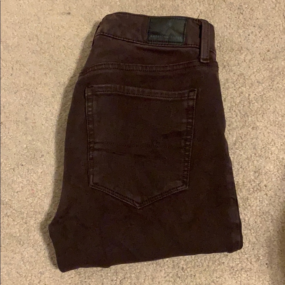 Hi rise American eagle jeans